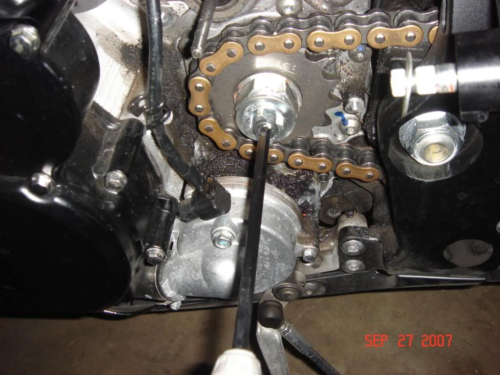 1 sprocket installation (07' GSXR750) Suzuki GSXR Forum